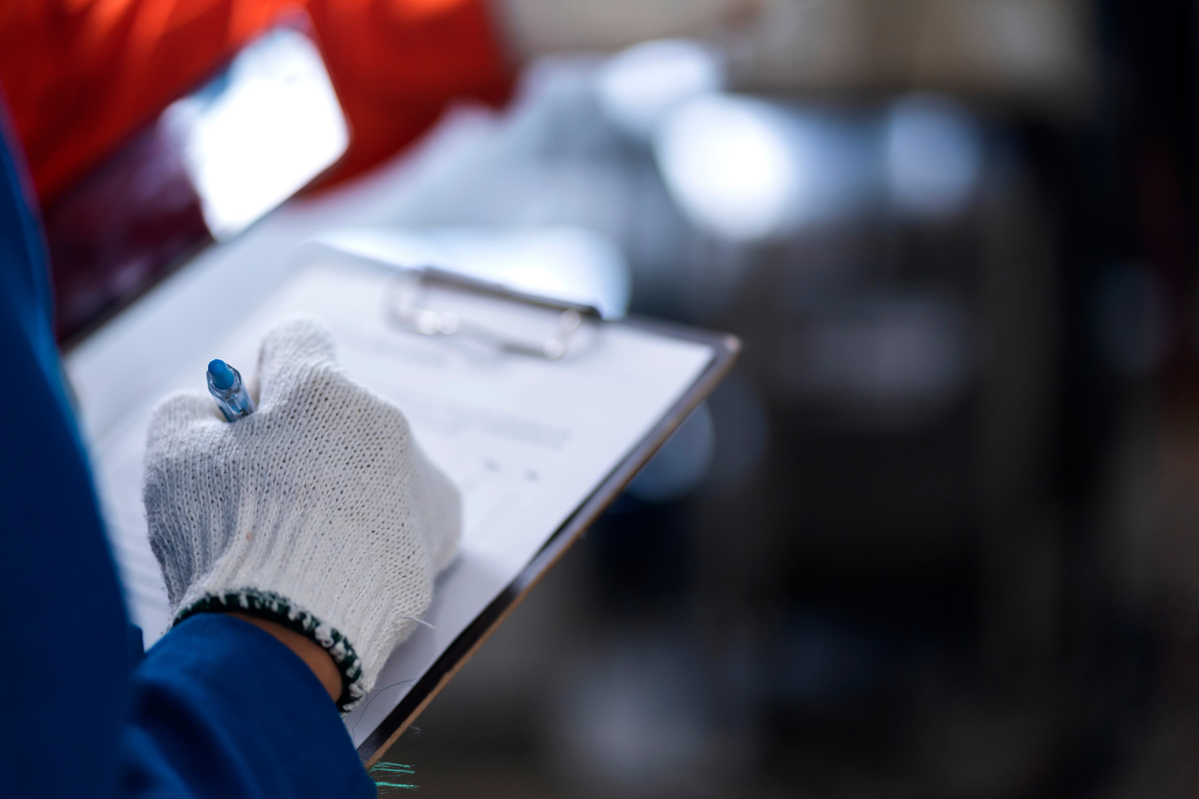 Provider is filling documents